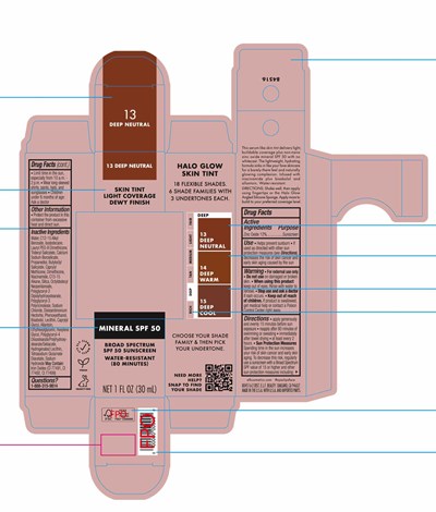 Packaging Label 84516 (84516upus S Halo Glow Skin Tint Spf 50   13 Deep Neutral 091924 Vc2)